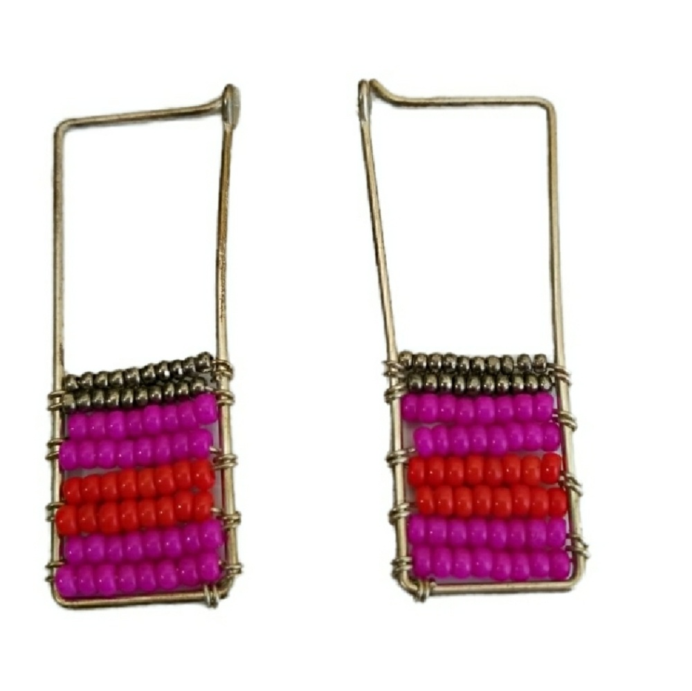Urban Outfitters Bead Earrings - Picture 1 of 5